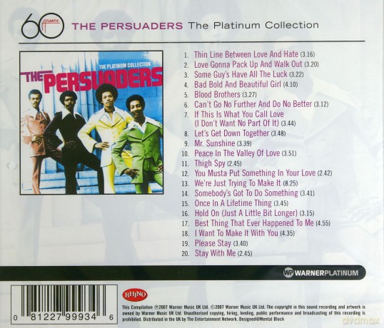 The Persuaders: The Platinum Collection [CD]