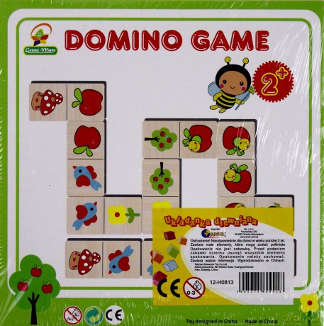 Domino drewniane Biedronka [GRA]