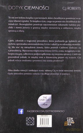 Dotyk ciemności - C.J. Roberts [KSIĄŻKA]