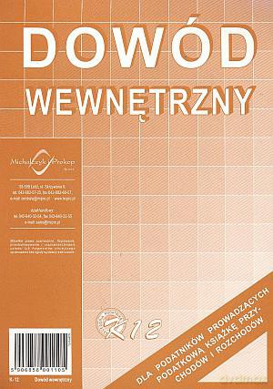 Dowód wewnętrzny A5