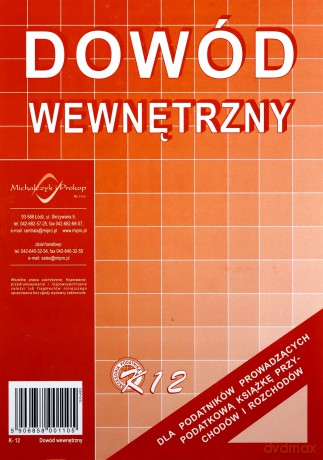 Dowód wewnętrzny A5