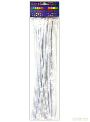 Druciki kreatywne 30 cm Białe