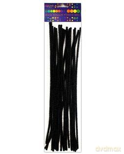Druciki kreatywne 30 cm Czarne