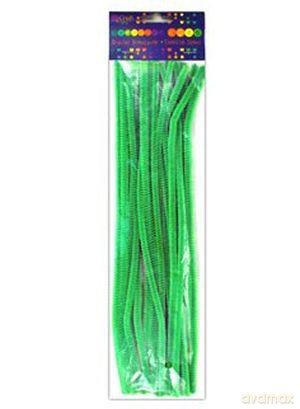 Druciki kreatywne 30 cm Zielone
