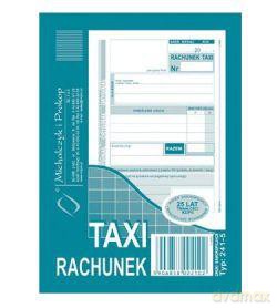 Druk samokopiujący 241-5 Rachunek TAXI A6