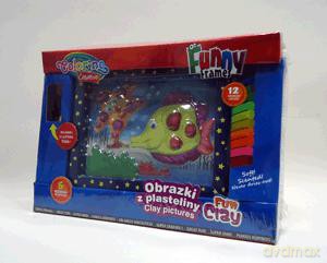 Duże obrazki z plasteliny Kids Creative