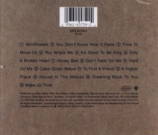 Tom Petty: Wildflowers [CD]