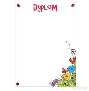 Dyplom A4 dziecięcy Biedronka