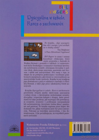 Dyscyplina w szkole. Rzecz o zachowaniu. - Bill Rogers [KSIĄŻKA]