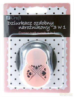 Dziurkacz narożnikowy 3 w 1 Koronka