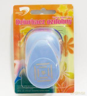 Dziurkacz ozdobny Gwiazda w kwadracie 2,5cm