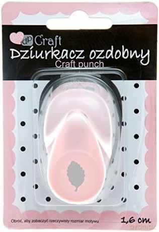 Dziurkacz ozdobny Listek 1,6cm