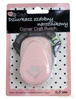 Dziurkacz ozdobny narożnikowy Spirala