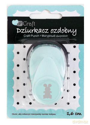 Dziurkacz ozdobny Zajączek 1,6cm