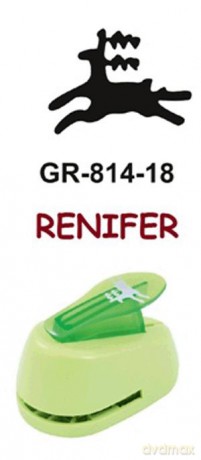 Dziurkacz średni 2,5 cm Renifer