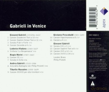Pickett/London Brass: Gabr: Gabrieli In Venice [CD]