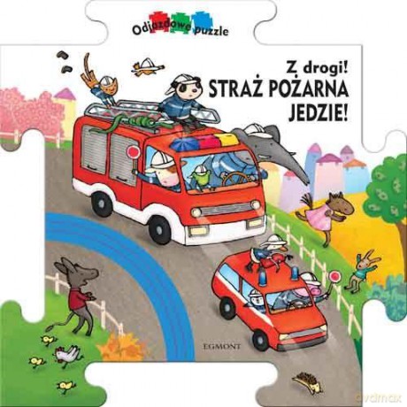 EGMONT Odjazdowe puzzle. Z drogi! Straż pożarna jedzie! [PUZZLE]