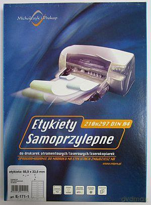 Etykieta 88,9 x 33,8 mm E-171-1