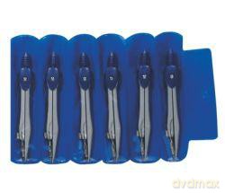 Cyrkiel metalowy w etui