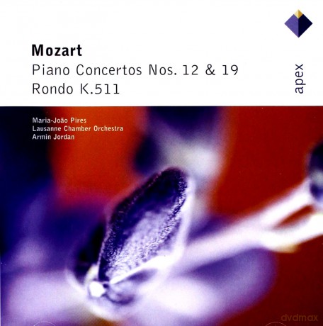 Pires/Jordan/Orch.De Chambre: Mozart: Piano C.12&19 [CD]