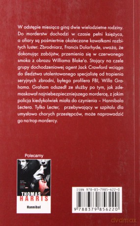 Czerwony smok - Thomas Harris [KSIĄŻKA]
