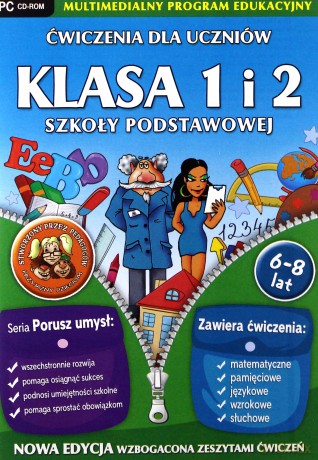 Ćwiczenia dla uczniów Klasa 1 i 2 szkoły podstawowej [PROGRAM PC]