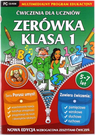Ćwiczenia dla uczniów Zerówka, klasa 1 [PROGRAM PC]