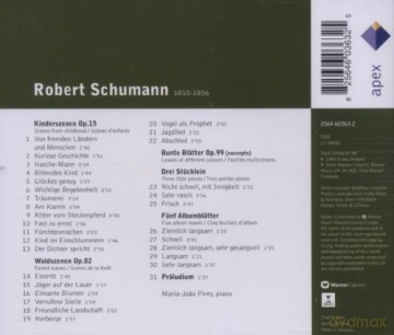 Maria Joao Pires: Schu: Kinderszenen Op.15 [CD]