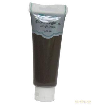 Farba akrylowa 120 ml brązowa