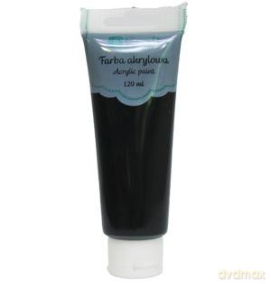 Farba akrylowa 120 ml czarny