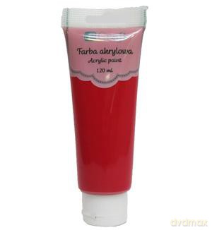 Farba akrylowa 120 ml karminowa