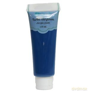 Farba akrylowa 120 ml niebieska