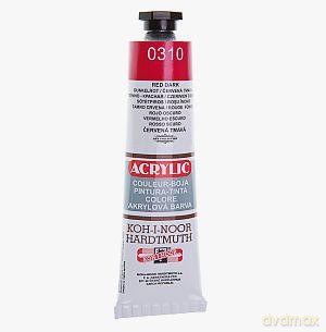 Farba akrylowa 40 ml ciemna czerwień