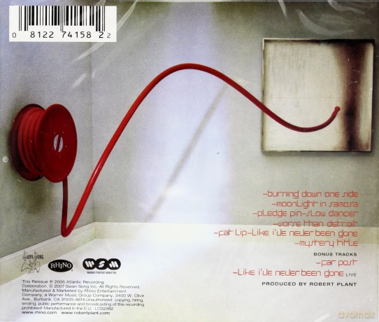 Robert Plant: Pictures At Eleven [CD]