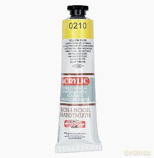 Farba akrylowa 40 ml ciemna żółta