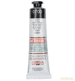 Farba akrylowa 40 ml czarna