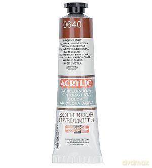 Farba akrylowa 40 ml jasny brąz