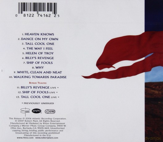 Robert Plant: Now And Zen [CD]