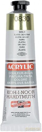 Farba akrylowa 40 ml złota