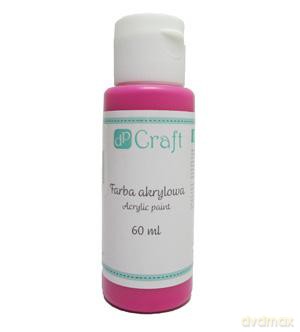 Farba akrylowa 60 ml ciemnoróżowa