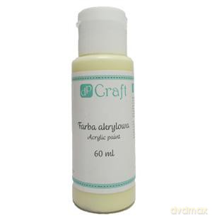 Farba akrylowa 60 ml cytrynowo-kremowa