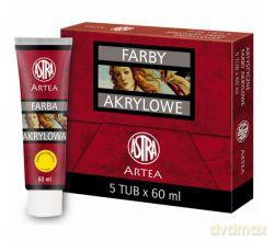 Farba akrylowa 60 ml kadmium żółty jasny