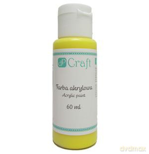 Farba akrylowa 60 ml żółta