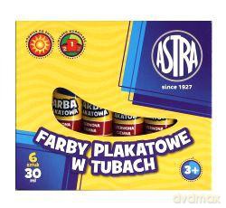 Farba plakatowa 30 ml ciemnoczerwona