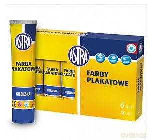Farba plakatowa 30 ml niebieska