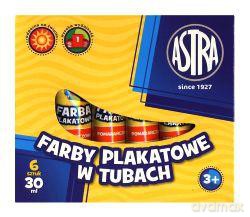 Farba plakatowa 30 ml pomarańczowa