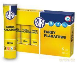 Farba plakatowa 30 ml żółta