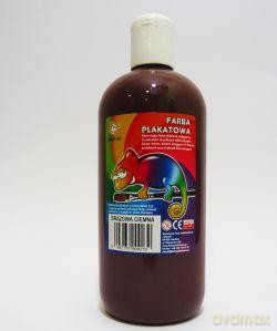 Farba plakatowa 500 ml Ciemny brąz