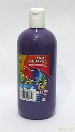 Farba plakatowa 500 ml fiolet