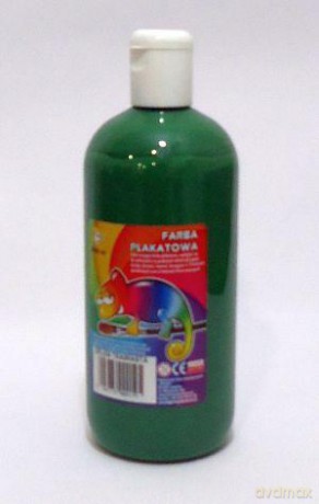 Farba plakatowa 500 ml zieleń
